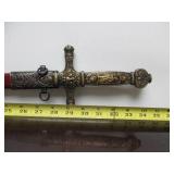 New in Box DENIX Ornate Sword w/Scabbard #3 - 34.5" Length