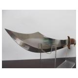 New in Box BUD K "Arabian 1" Sword w/Hardwood Handle Brass Accents & Stainless Blade #3