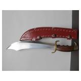 New in Box BUD K "Arabian 1" Sword w/Hardwood Handle Brass Accents & Stainless Blade #5