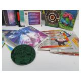 Large Lot of Assorted POKEMON Items Tins Cards Games etc