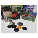 Large Lot of Assorted POKEMON Items Tins Cards Games etc