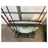 Fantastic Vintage ST. CROIX Fishing Rod Advertising Store Display Stand & 6 Great Condition Rods