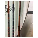 Fantastic Vintage ST. CROIX Fishing Rod Advertising Store Display Stand & 6 Great Condition Rods