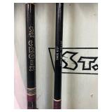 Fantastic Vintage ST. CROIX Fishing Rod Advertising Store Display Stand & 6 Great Condition Rods