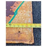 Very cool Large Vintage COCA COLA Spanish Language Tin Advertising Sign