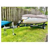 Fully Functional Nauticraft SPRITE Pedal Boat w/Trailer