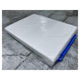 Sound Sleep Basic 8" Medium Firm Memory Foam Queen Mattress - MSRP $499.99 - No Reserve!