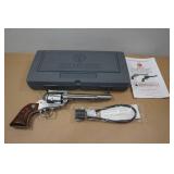 Ruger New Blackhawk Stainless Steel .357 Magnum Single-Action Revolver - 6.5" Barrel