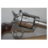 Ruger New Blackhawk Stainless Steel .357 Magnum Single-Action Revolver - 6.5" Barrel
