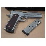 Taurus PT1911 .45 ACP Stainless Steel Semi-Auto Pistol - 2 Magazines
