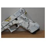 Glock 17 Gen 4 9mm Semi-Auto Pistol - True Timber Snowfall Camo