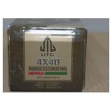 UTG 4 x 40 Range Estimating Intensified Reticle Rifle Scope