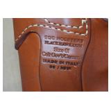 Blackhawk CQC Molded Leather Holster Size 01 for Colt Gov