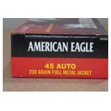 50 Federal American Eagle .45 Auto 230 Gr FMJ Ammo
