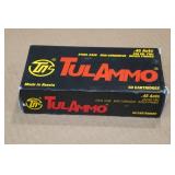 50 TulAmmo .45 Auto 230 Gr FMJ Steel Case Ammo