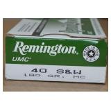 50 Remington .40 S&W 180 Gr MC Ammo