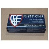 50 Fiocchi .40 S&W 180 Gr JHP Ammo