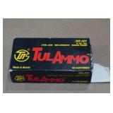50 TulAmmo .380 ACP 91 Gr FMJ Steel Case Ammo