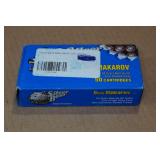 50 Silver Bear 9mm Makarov 94 Gr HP Steel Case Ammo