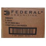 Federal 5.56mm 62 Gr M855 Ball Ammo - About 225 Rounds