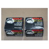 40 Wolf 7.62 x 39mm 122 Gr HP Steel Case Ammo