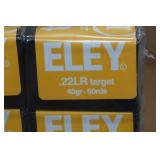 500 Eley .22 LR Target 40 Gr RN Ammo