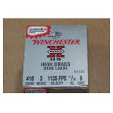 25 Winchester Super-X HS .410 Bore 3" 6 Shot High Brass Shotshells