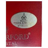 New Waterford Crystal 12 Days of Christmas Collection Champagne Flutes