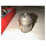 Set of 8 Vintage National Sterling and Moore Sterling Salt and Pepper Shakers