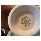 Assorted Set of Vintage Bone China Teacups and Saucers