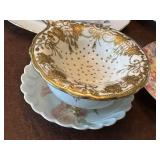 Assorted Set of Vintage Bone China Teacups and Saucers