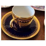 Assorted Set of Vintage Bone China Teacups and Saucers