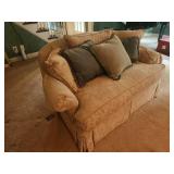 Pearson Loveseat Sofa with Decorative Pillows