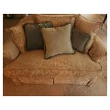 Pearson Loveseat Sofa with Decorative Pillows