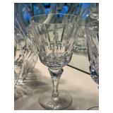 Crystal Glassware Set with Pitcher, Decanter, and Ice Bucket