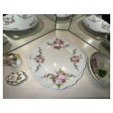 Collection of Royal Adderley and Salt Marsh Pottery Vases and Tray