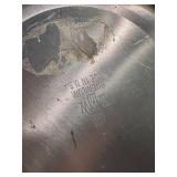 Vintage B.M. Co Pewter Serving Dish with Lid