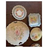 Collection of 8 Vintage Decorative Plates from Germany, Japan, England, and China