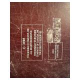 Vintage Bombay Company Wooden Desk Organizer Set