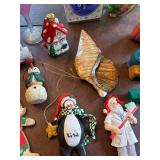 Collection of 14 Christmas Ornaments and Holiday Decorations
