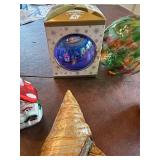 Collection of 14 Christmas Ornaments and Holiday Decorations