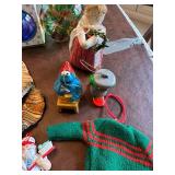 Collection of 14 Christmas Ornaments and Holiday Decorations