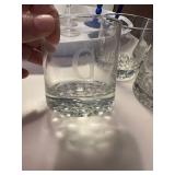 Vintage 10-Piece Glassware Set with Penguin Cocktail Shaker