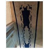 Elegant Vintage Floral Pattern Hallway Runner Rug