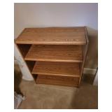 Wooden 3-Shelf Bookcase