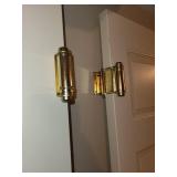 Bombay Silver Mirrored Cabinet with Storage Cabinet (please note photos for door needing to be reattached)