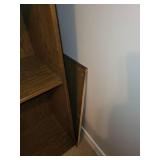 Wooden Bookshelf with Adjustable Shelves