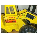Vintage Tonka Turbo-Diesel Yellow Bulldozer Toy