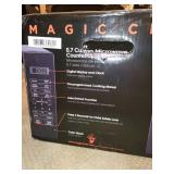 Never Used Magic Chef 0.7 Cu. Ft. Countertop Microwave with Digital Display - New in Box