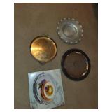 Assorted Collection of Vintage Serving Trays